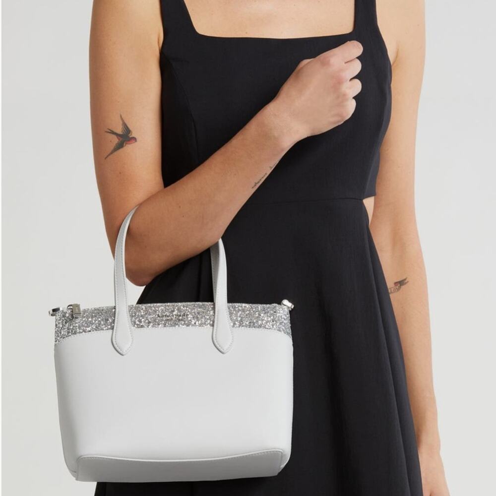 Kate Spade Glitter Flash Satchel NWT